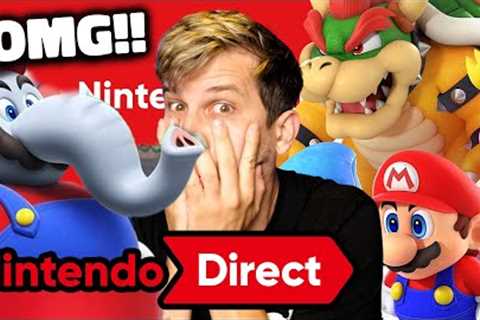 June Nintendo Direct REACTION! From ''No Games'' to BEST DIRECT EVER?!