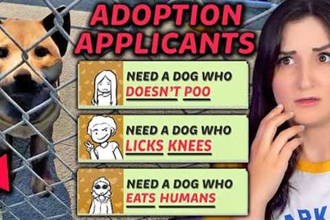 I Tried Working At A Dog Shelter …but Only Creepy People Wanted To Adopt Them