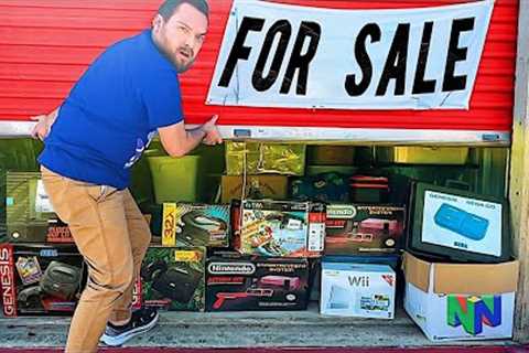 I Bought a Storage Unit FILLED WITH VIDEO GAMES