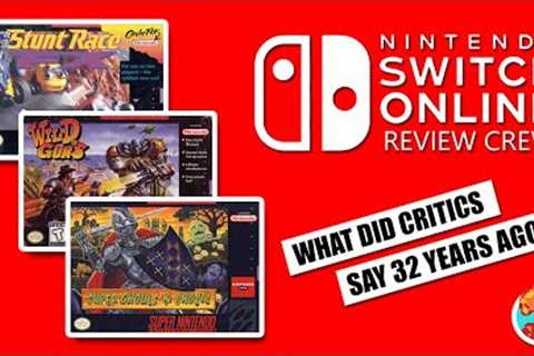 1990s Critics Review Super Ghouls ''N Ghosts, Wild Guns & Stunt Race FX (Nintendo Switch Online)