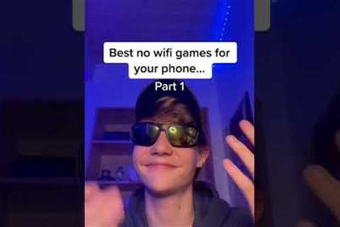 Best no wifi games🫢