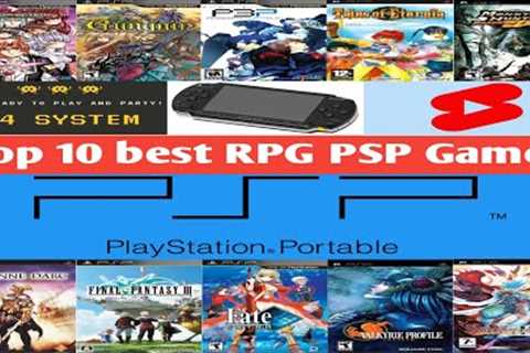 Top 10 best RPG PSP games #Shorts