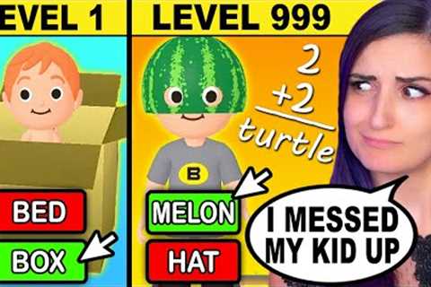 I Tried Parenting App Games ...but I RUINED My Kid''s Life