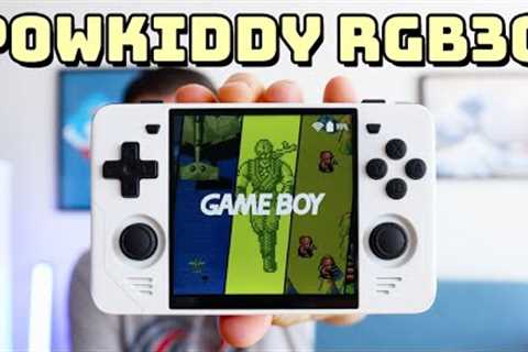 PowKiddy RGB30 Review: Amazing for Retro Emulation!