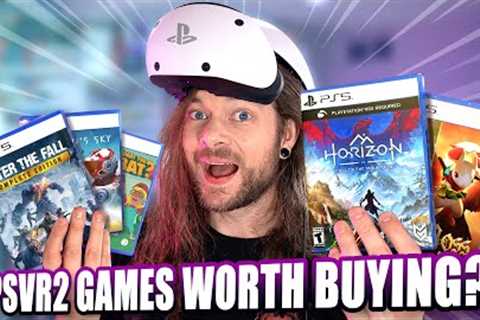 10 BEST PlayStation VR2 (PSVR2) Games Worth Buying!