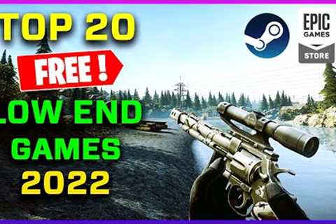 TOP 20 FREE Games for Low End PC/Laptop - 2022 | 2GB RAM | No Graphics Card Needed😱