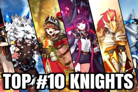 Top 10 best knights! Who is the best?? – Unknown Knights: Pixel RPG