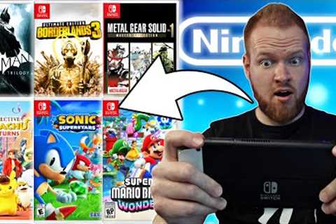 ALL The Best NEW Nintendo Switch Games Coming SOON!