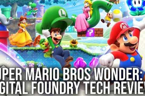 Super Mario Bros Wonder - Digital Foundry Tech Review - A Switch Masterpiece