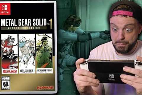 The TRUTH About Metal Gear Solid Collection On Nintendo Switch...