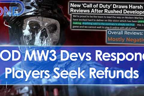 Call of Duty Modern Warfare 3 Devs Respond To Rushed Development Report, Players Seek Refunds