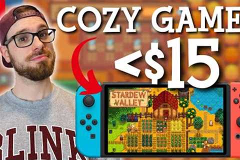 12 BEST COZY Nintendo Switch Games Worth Playing For UNDER $15!!