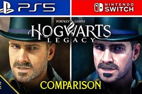 Hogwarts Legacy (Switch vs PS5) Comparison