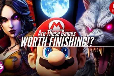 Is it WORTH YOU finishing these Nintendo Switch Games? | Battling the BACKLOG!