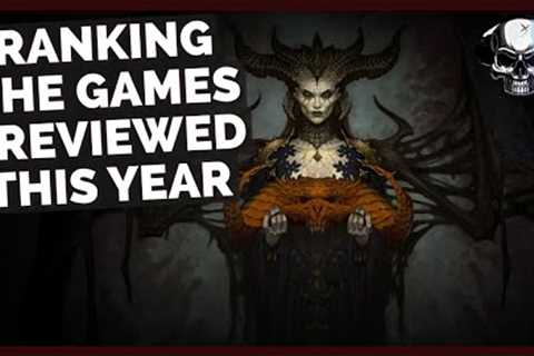 Ranking The 56 Games I Reviewed This Year - 2023