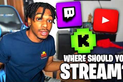 Where should YOU stream in 2023? Twitch vs YouTube vs Kick Streaming!