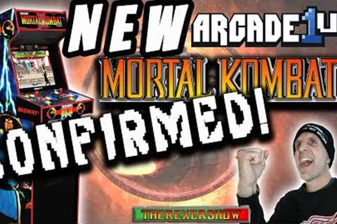 NEW ARCADE 1Up MORTAL KOMBAT KONFIRMED!!