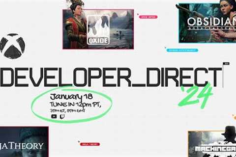 Xbox Developer Direct Livestream 2024 | Indiana Jones, Senua’s Saga Hellblade 2 & More!