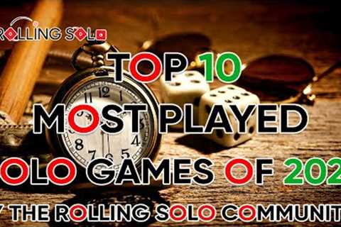 Top 10 Most Played Solo Games of 2023