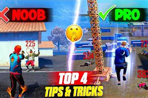 TOP 4 SECRET TRICKS IN FREE FIRE 🔥 || PRO TIPS AND TRICKS 2024 || FIREEYES GAMING || FREE FIRE MAX