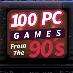 100 PC GAMES FROM THE 90''S