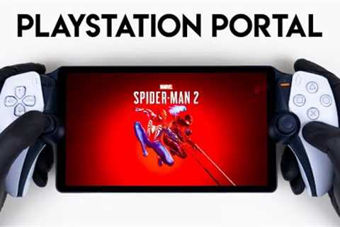 PlayStation Portal Remote Player The Handheld Gateway To Your PS5 Unboxing - ASMR