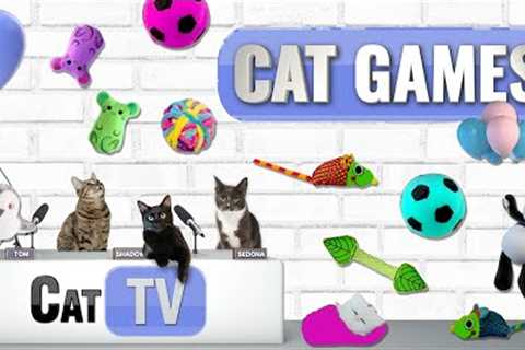 CAT Games | Ultimate Cat Toy Compilation Vol 5 🧸🎾🌀 | Cat TV Cat Toy Videos For Cats to Watch