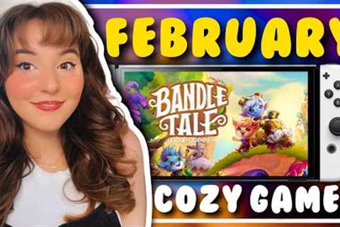 TOP 10 Cozy Games For FEBRUARY 2024 ❤️ |  Nintendo Switch + PC