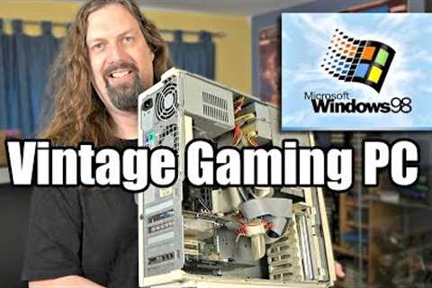 Building a NEW (OLD) Windows 98 Gaming PC! - Hardware, Accessories & Games