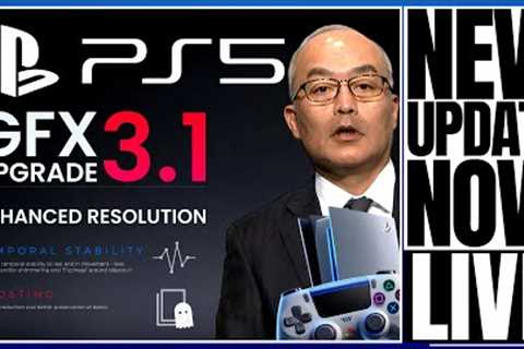 PLAYSTATION 5 ( PS5 ) - SURPRISE GRAPHICS UPGRADE 3.1 NEWS ! - ENHANCED RESOLUTION ! - PS5 PRO / BI…