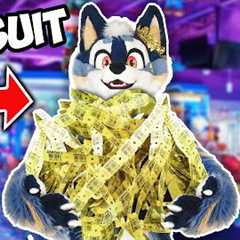 I Went to an Arcade in FURSUIT