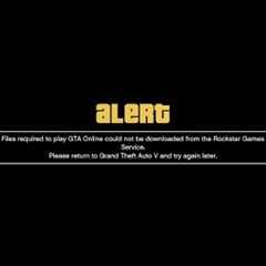 Files Required To Play GTA Online Could Not Be Downloaded Fix (PC)