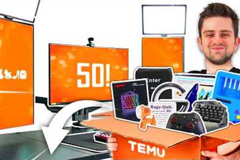 50 CHEAP Gadgets For Gamers From Temu!