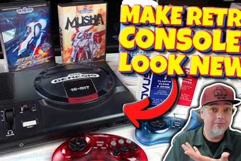 Make Your RETRO Consoles Look NEW! EASILY Remove Scratches, Shine & Protect Your System!