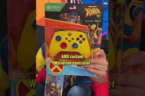 X-Men Xbox Series X has a comic book ON IT! #xmen97 #xbox #xboxseriesx #xmen #console #ign #gaming