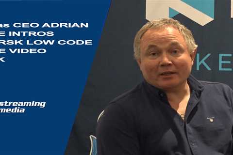 id3as CEO Adrian Roe Intros Norsk Low Code Live Video SDK