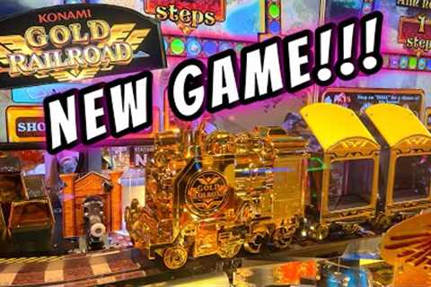 GOLD RAILROAD!!!  NEW FUN GAME TO PLAY AT ROUND ONE!!!