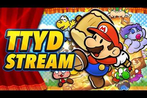 Paper Mario: The Thousand Year Door Remake - LIVESTREAM (Switch)