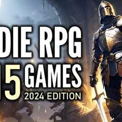 Top 15 Best NEW Indie RPG Games That You Must Play | 2024 Edition