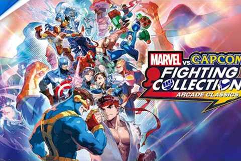 Marvel vs. Capcom Fighting Collection: Arcade Classics - Announce Trailer | PS4 Games