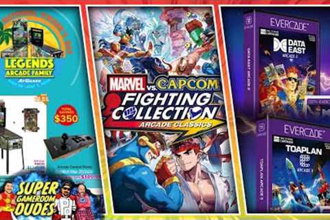 Marvel Vs. Capcom 2 Freed From Arcade1Up, Evercade New Games & AtGames National Owners Days..