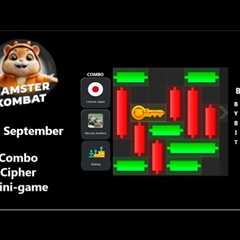 Hamster Kombat today, 20th of September, Puzzle, Combo, Cipher