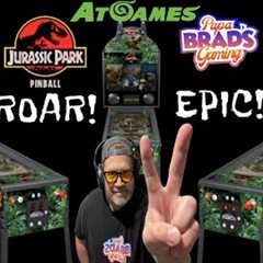 New Jurassic Park AtGames Legends Pinball 4K Announced!