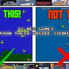 10 NES Games Better Than Their Arcade Counterparts! (Part 1)