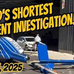 Bell 407 N407SJ strikes Open Hangar Door 13 Jun Bountiful Utah