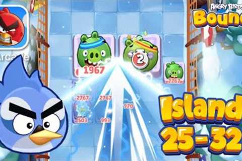 Angry Birds Bounce - Island 25-32 - iOS (Apple Arcade) Gameplay