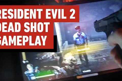 Resident Evil 2: Dead Shot Gameplay - RE2 Remake Arcade Light-Gun Shooter